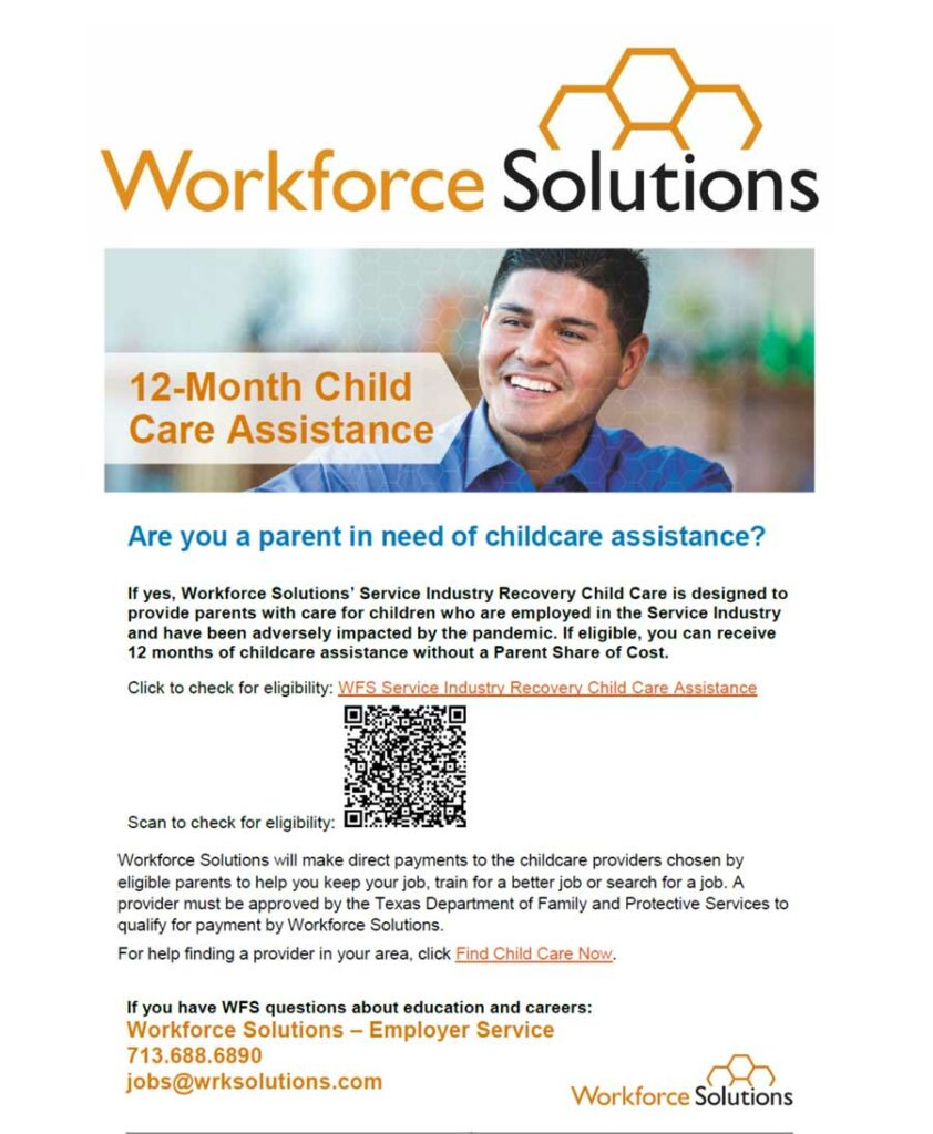 childcare assistance